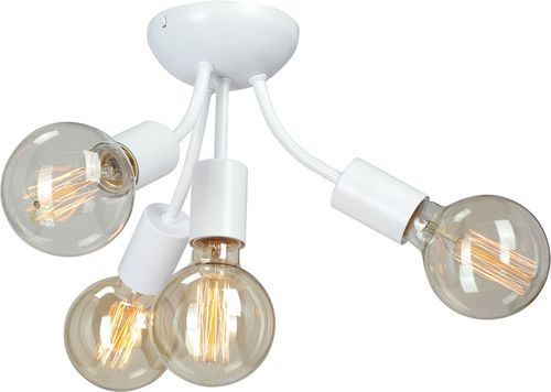 Потолочная люстра Vitaluce V3927-0/4PL белая 4ХE27Х40Вт, картинка