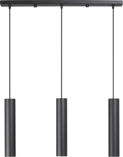 Подвесная люстра Vitaluce V4640-1/3S черная 3ХGU10Х35Вт, фото