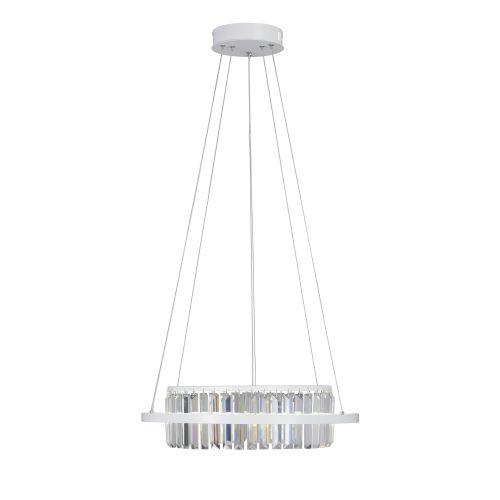 Люстра светодиодная V54010-0/1S, LED 31Вт 3900-4200К 2690лм 11м² белый, картинка