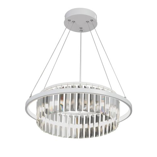 Люстра светодиодная V54010-0/1S, LED 31Вт 3900-4200К 2690лм 11м² белый, детальное фото
