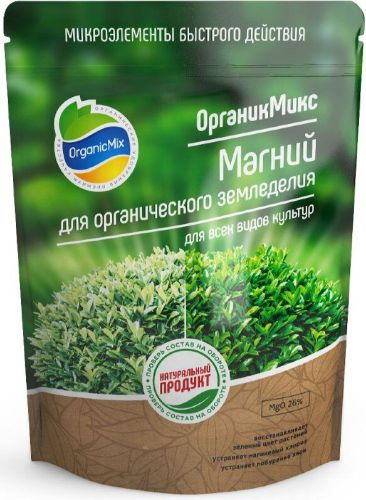 Удобрение органическое OrganicMix Магний для органического земледелия 350 г, крупный план