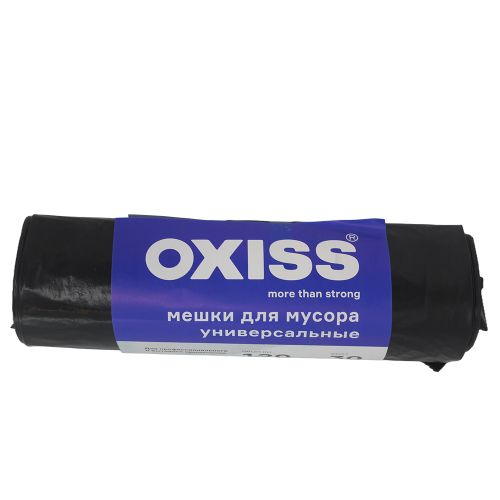Мешки усиленные для мусора OXISS ПВД 120 л, крупный план
