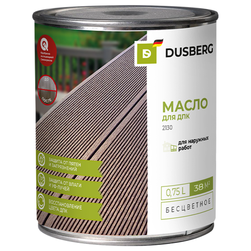 Масло DUSBERG  для древесн. полимерн.композ. 0,75л, изображение