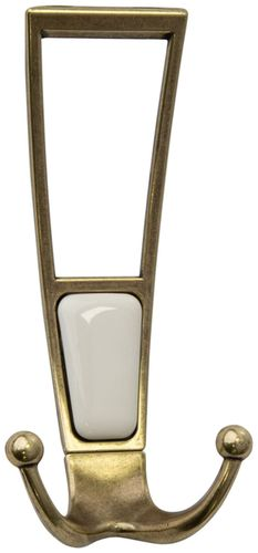 Крючок мебельный KERRON Hooks KR 0410-10 OAB двойной бронзовый, фотография
