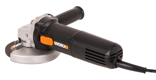 Угловая шлифовальная машина Worx WX718 900 Вт 125 мм, крупный план