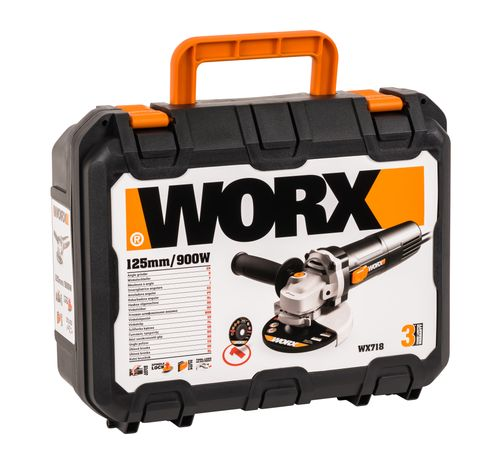 Угловая шлифовальная машина Worx WX718 900 Вт 125 мм, детальное фото