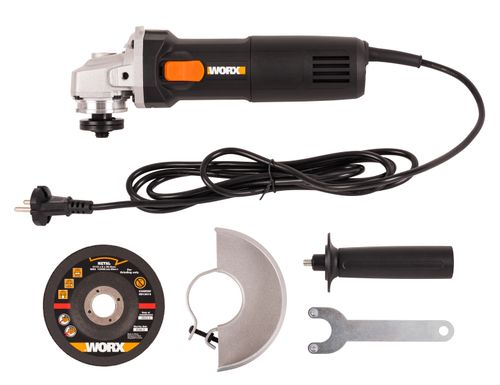 Угловая шлифовальная машина Worx WX717 750 Вт 115 мм, детальное фото