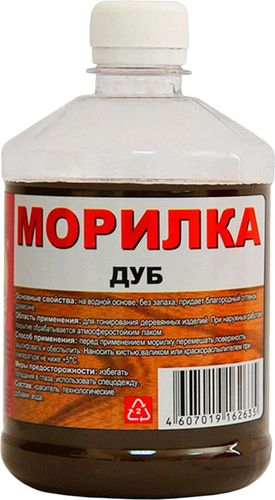 Морилка глубокого проникновения ВЕРШИНА глянцевая 0,5 л дуб, фотография