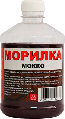 Морилка глубокого проникновения ВЕРШИНА глянцевая 0,5 л мокко, крупный план