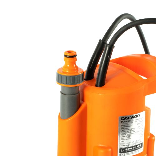 Насос бочковой DAEWOO Dcp 4500 350Вт, крупный план