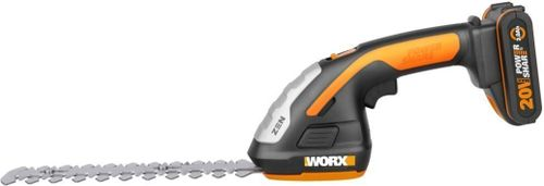Ножницы аккумуляторные WORX акб+з/у, wg801e, крупный план