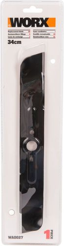 Нож для газонокосилки WORX 34см, wa0027 wg779e, картинка