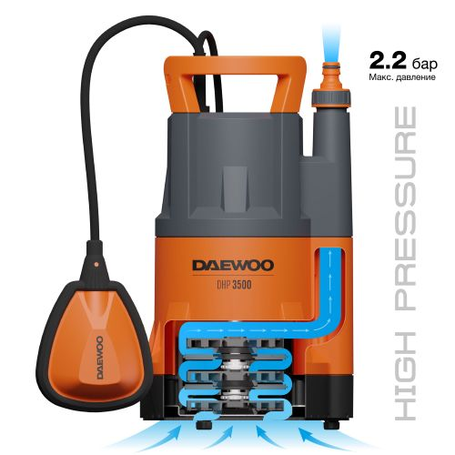 Насос колодезный DAEWOO Dhp 3500 750Вт, детальное фото