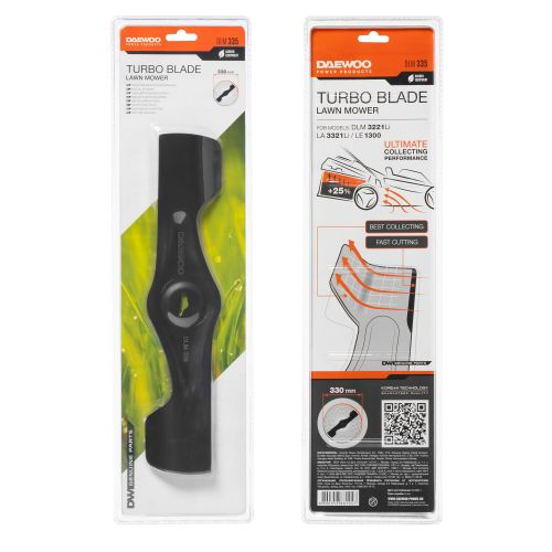 Нож для газонокосилки DAEWOO Turbo Blade Dlm 335 33см, картинка