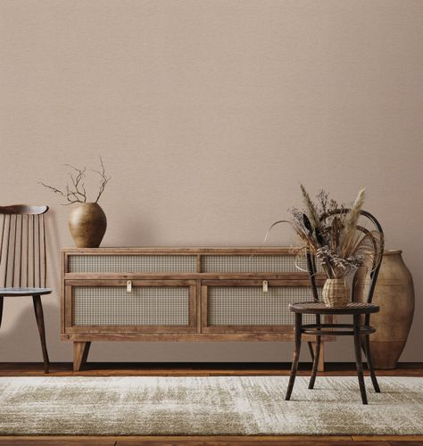 Обои ORNAMY bauhaus винил/флиз 8053-12 коричневый 1,06х10,05м, фото