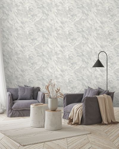 Обои ORNAMY tyrol винил/флиз 8063-11 серый 1,06х10,05м, фото