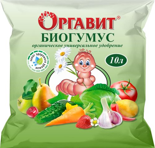 Органическое  удобрение Оргавит  Биогумус 10л, картинка