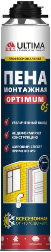 Монтажная пена ULTIMA Pro 65 Optimum 780 мл, детальное фото