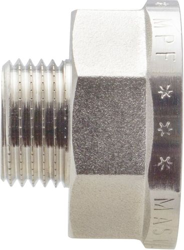 Переходник MASTERPROF с ребордой 1"х 1/2", латунь, вид