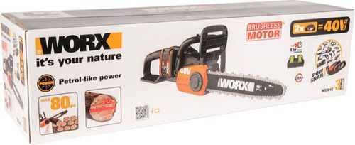 Пила аккумуляторная WORX 35см, без акб, wg384e.9, детальное фото