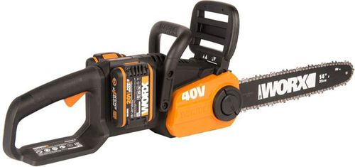 Пила аккумуляторная WORX 35см, без акб, wg384e.9, крупный план