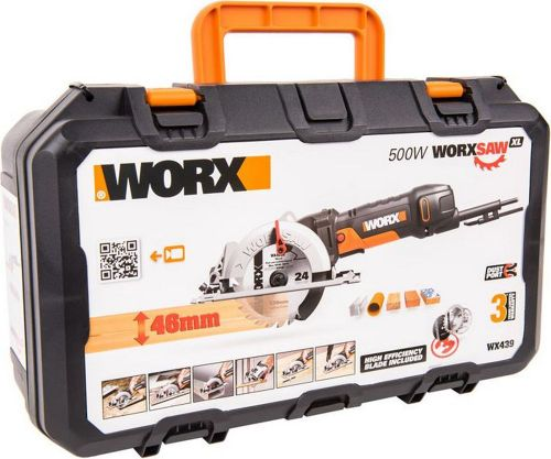 Циркулярная пила Worx WX439 500 Вт, фотография