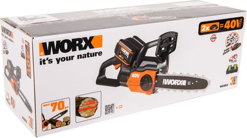 Аккумуляторная пила Worx WG381E с АКБ и ЗУ, вид