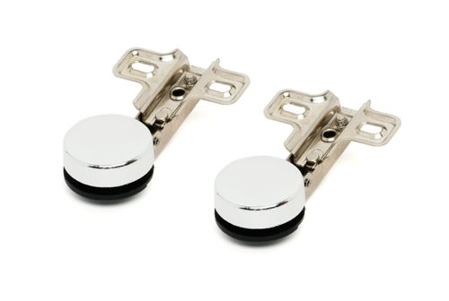 Петля мебельная для стекла Lemax prof 2PCS-M120-FULL(M021), картинка