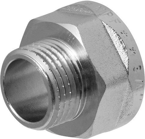 Переходник MASTERPROF с ребордой 3/4"х1/2", латунь, вид