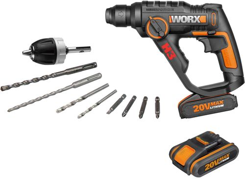 Перфоратор Worx WX390.1, крупный план