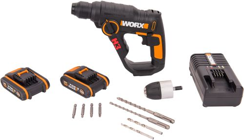 Перфоратор Worx WX390.1, крупный план