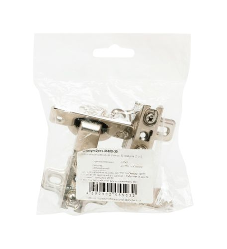 Петля мебельная Lemax prof 2PCS-M400-30 комплект 2 шт, картинка