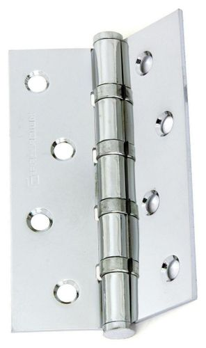 Дверная петля универсальная врезная Palladium N 4BB-100 100х70х2 мм хром, вид