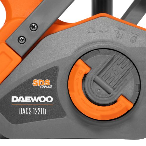Пила аккумуляторная DAEWOO Dacs 1221li set 21В 30см, с акб и з/у, фотография