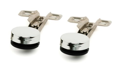 Петля мебельная для стекла Lemax prof 2PCS-M120-HALF(M021), картинка