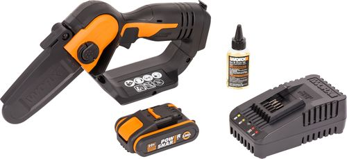 Пила аккумуляторная WORX WG324E 20В 2Ач х1 ЗУ 2А, изображение