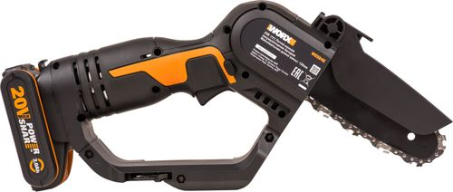Пила аккумуляторная WORX WG324E 20В 2Ач х1 ЗУ 2А, детальное фото