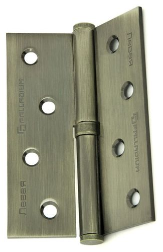 Дверная петля разъемная врезная Palladium N613S4ABL 100х75х2,5 мм антич. бронза, фотография