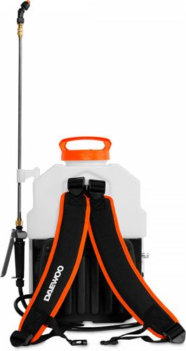 Опрыскиватель аккумуляторный DAEWOO DSA 12Li SET, Li-Ion аккумулятор 16В, 3Ач, с зарядным устройством 1А, 12л, детальное фото