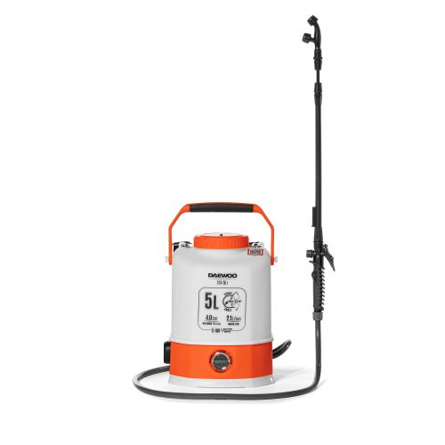 Опрыскиватель аккумуляторный DAEWOO DSA 5Li, Li-Ion аккумулятор 16В, 3Ач, с зарядным устройством 1А, 5л, картинка