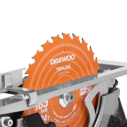 Пила дисковая аккумуляторная DAEWOO DAS 1821Li SET 21В 5 Ач 1 АКБ и ЗУ, картинка
