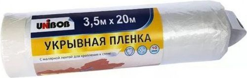 Укрывная пленка UNIBOB 10 мкм 3,5х20 м, вид