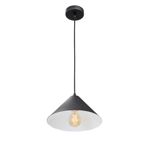 Подвес V2925-1/1S, 1xE27 40Вт 3м² черный, детальное фото