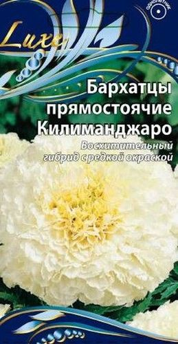 Семена бархатцы килиманжаро 0,1 г, вид