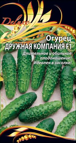 Семена Огурец Дружная компания F1   0,25 гр, фото