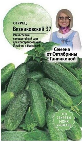 Семена Огурца Октябрина Ганичкина Вязниковский 37 5 г, картинка