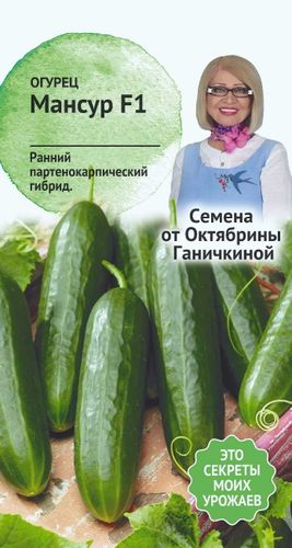 Семена Огурца Мансур 5 шт, фотография