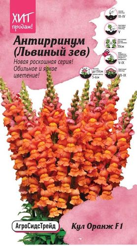 Антиринум Кул Оранж 10 шт АСТ, картинка