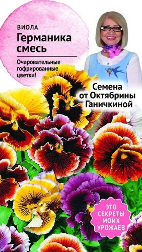 Семена Виолы Октябрина Ганичкина Германика 0,1 г, фото