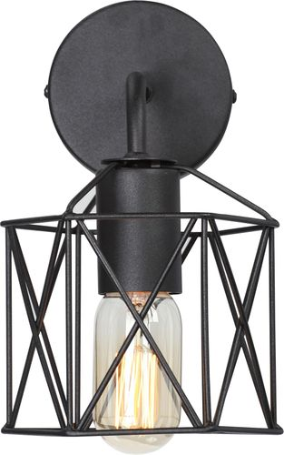 Бра Vitaluce V4382-1/1A черный 1ХE27Х40Вт, вид